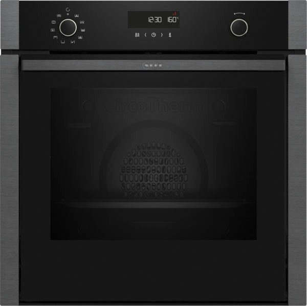 NEFF Backofen B5ACH7AG1, Pyrolyse-Selbstreinigung, voll versenkbare Ofentür dank Slide & Hide®