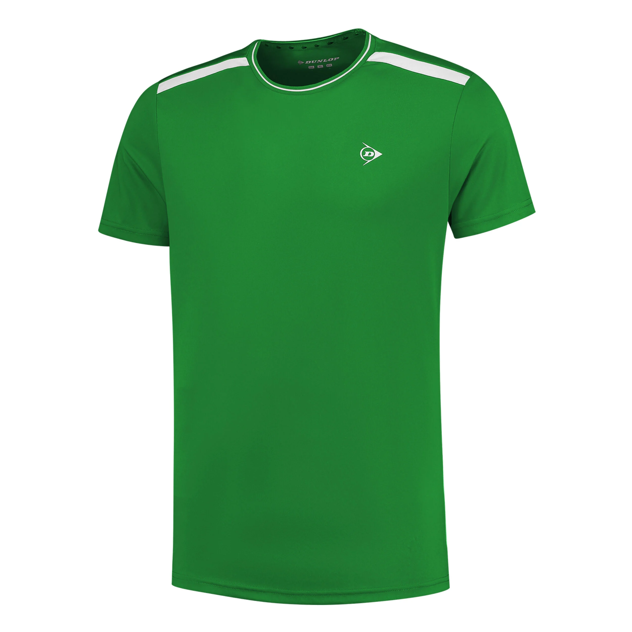 Crew T-Shirt Herren - Grün, Weiß
