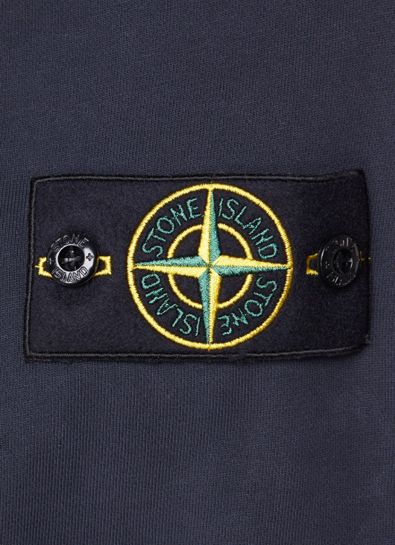 Stone Island 64351 dukserica s logom i bočnim džepovima