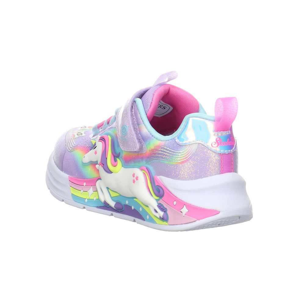 Skechers S-Lights Unicorn Chaser Klettschuh