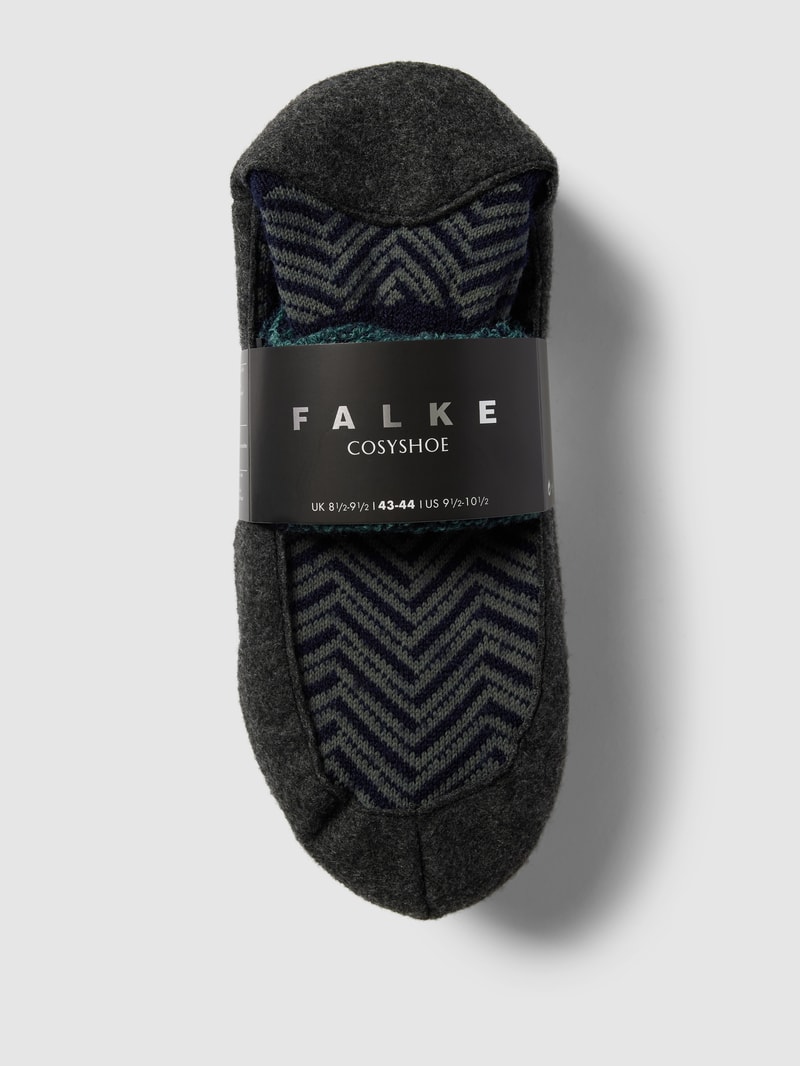 Hausschuhe mit Anti-Slip-System Modell 'COSYSHOE' in petrol