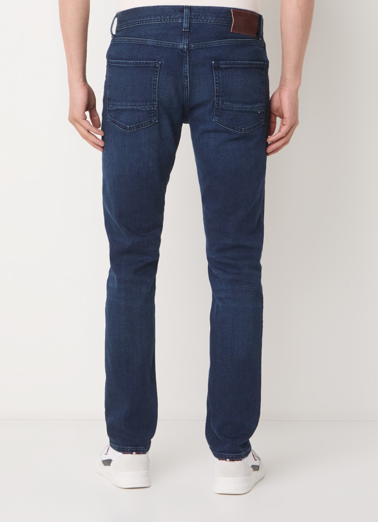Jeansy Tommy Hilfiger Core slim fit, ciemne lavaggio