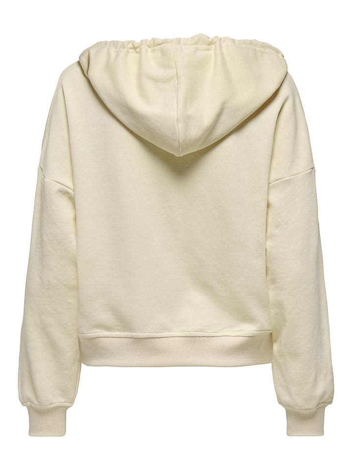 ONLY Hoodie in Beige günstig kaufen