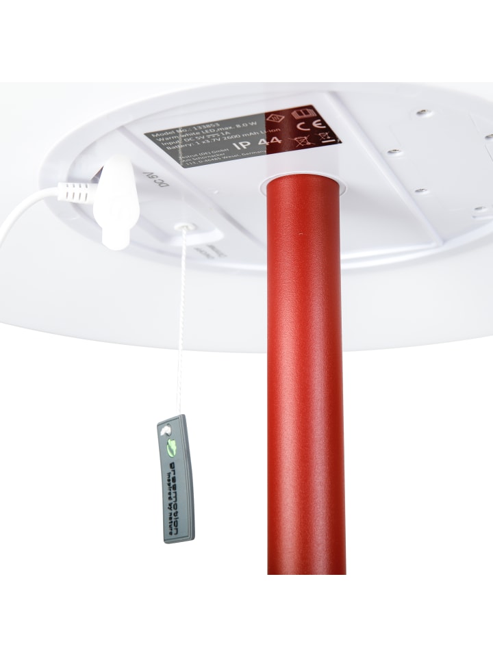 greemotion LED-Stehleuchte Outdoor, rot günstig kaufen onesize