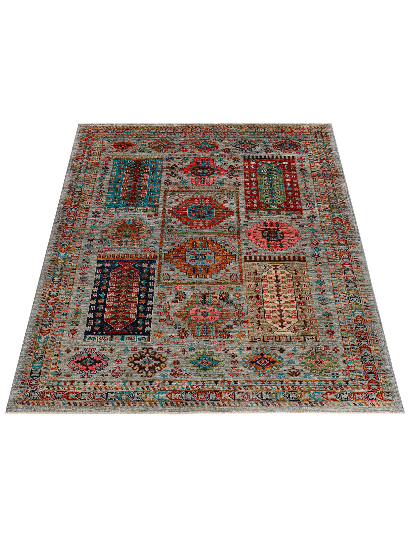 Kazak Ghazni ca. 172 x 244 cm, Unikat / Einzelstück