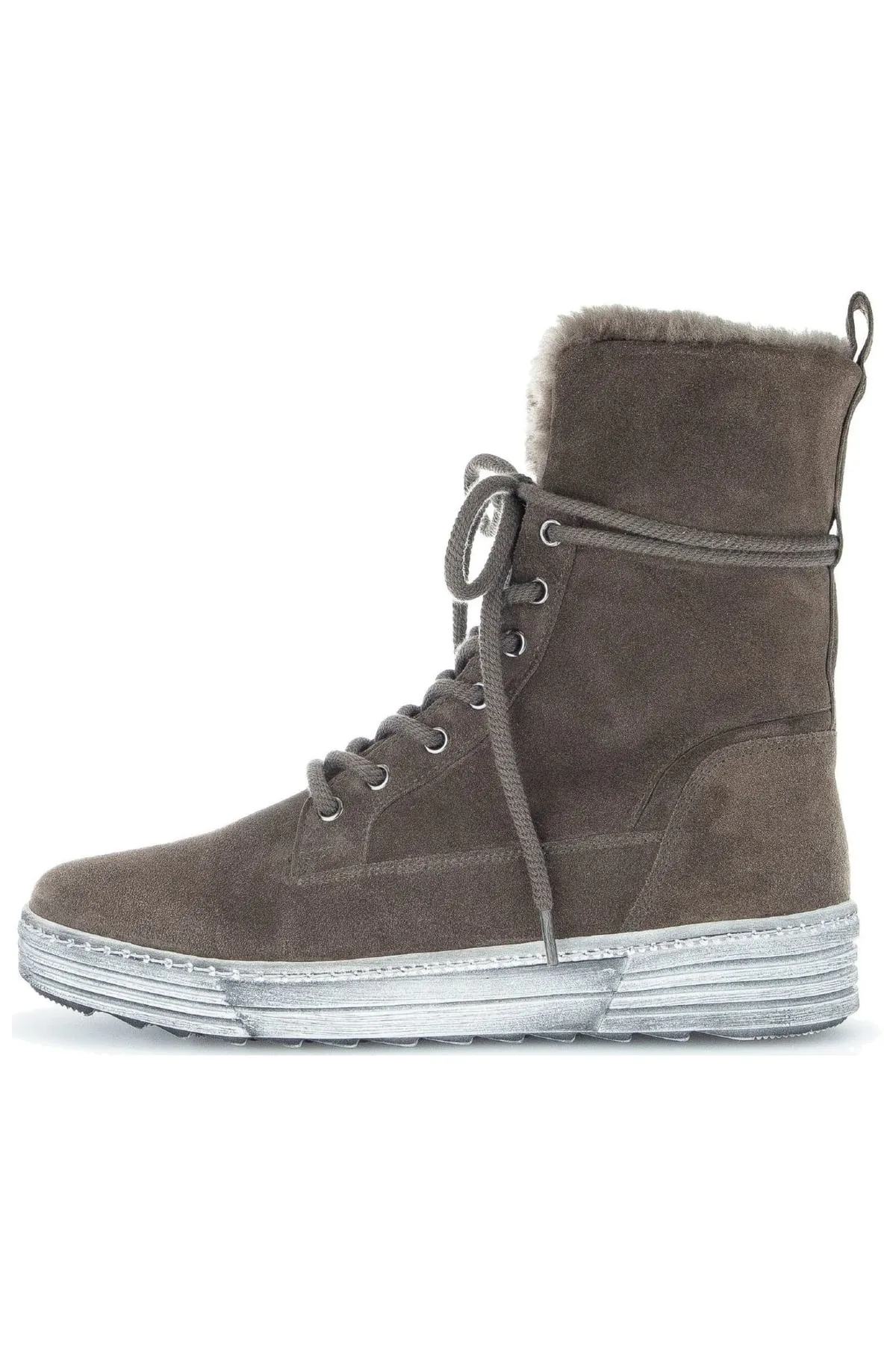 GABOR  Stiefelette - Braun - Flacher Absatz