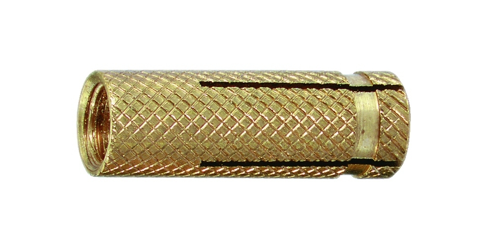 Spit Bevestiging 062460 Spit M8 x 28 Laiton Slaganker Messing Verzinkt 100 Stück