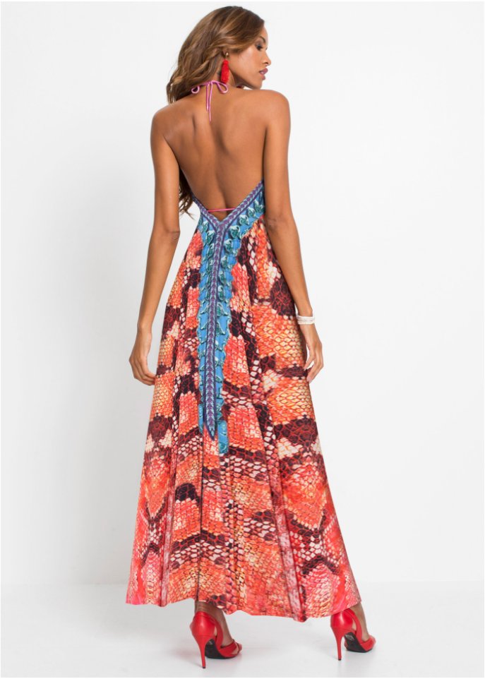 Kleid mit Schlangenprint
