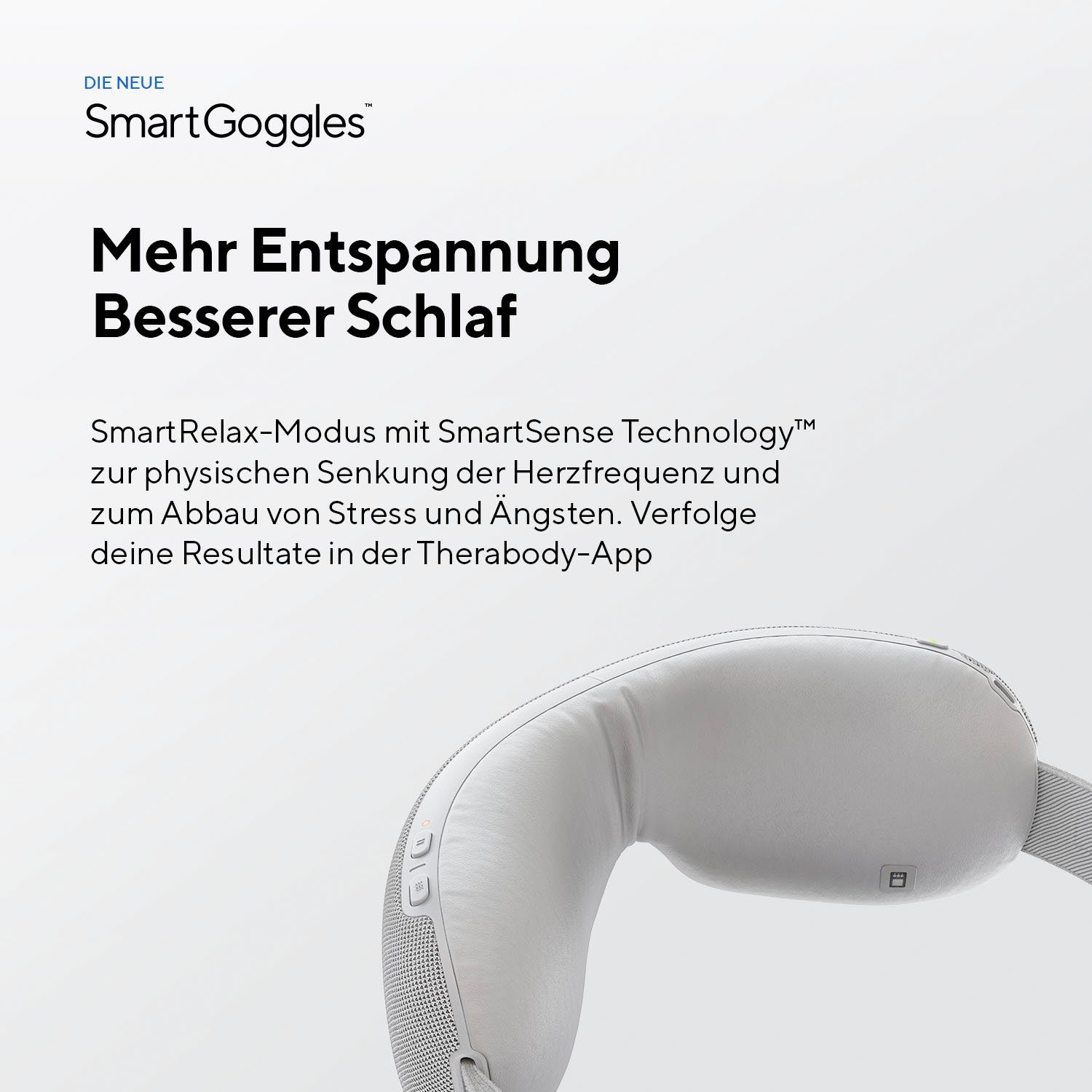 Therabody Massagegerät SmartGoggles Augenmaske