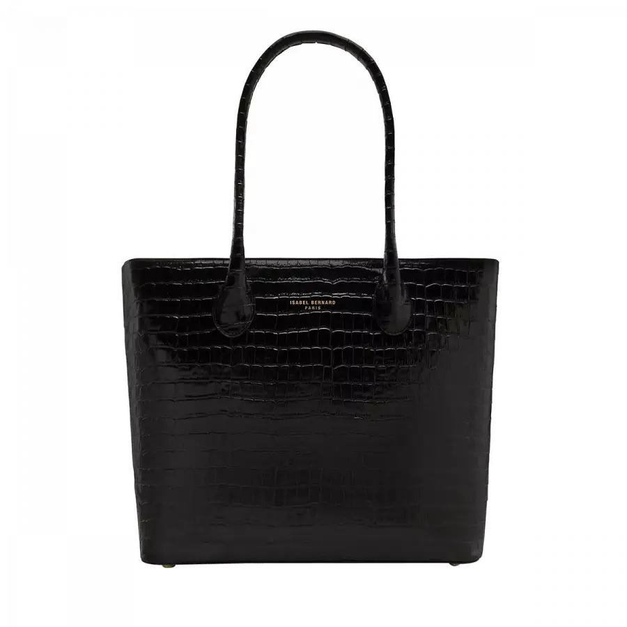 Isabel Bernard - Isabel Bernard Handle Bags Kalbsleder Black - schwarz