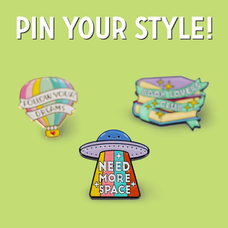 Pin de solapa de metal esmaltado - ¡Exhibe tu estilo!