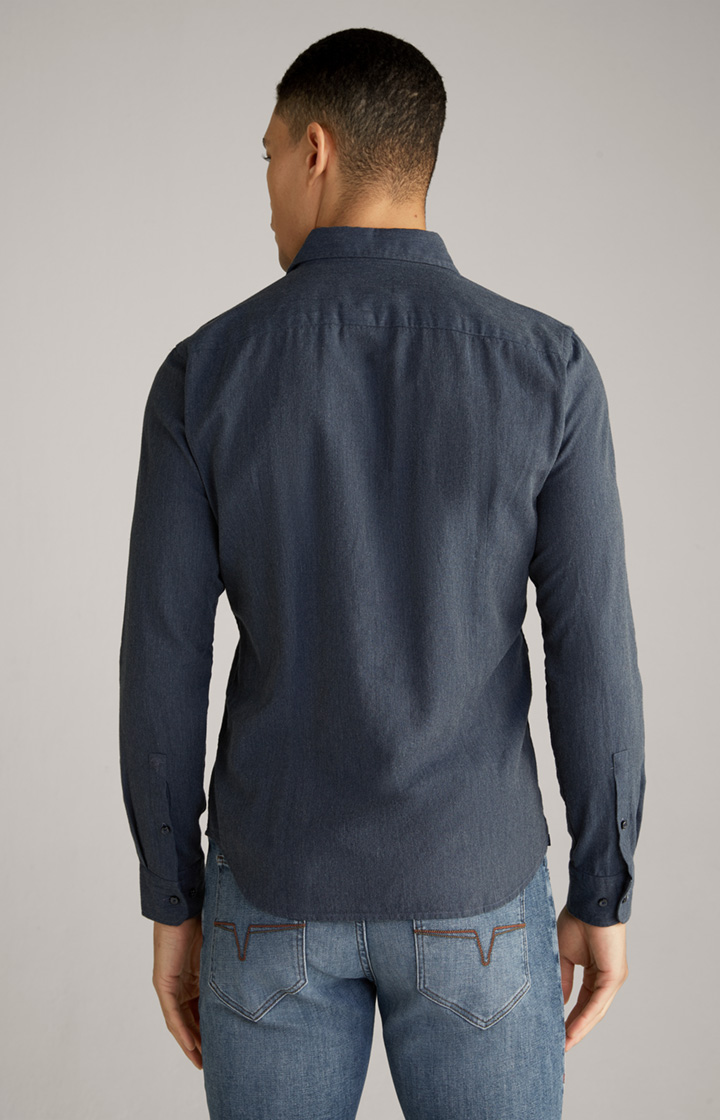 Hemd Pai in medium Dunkelblau meliert