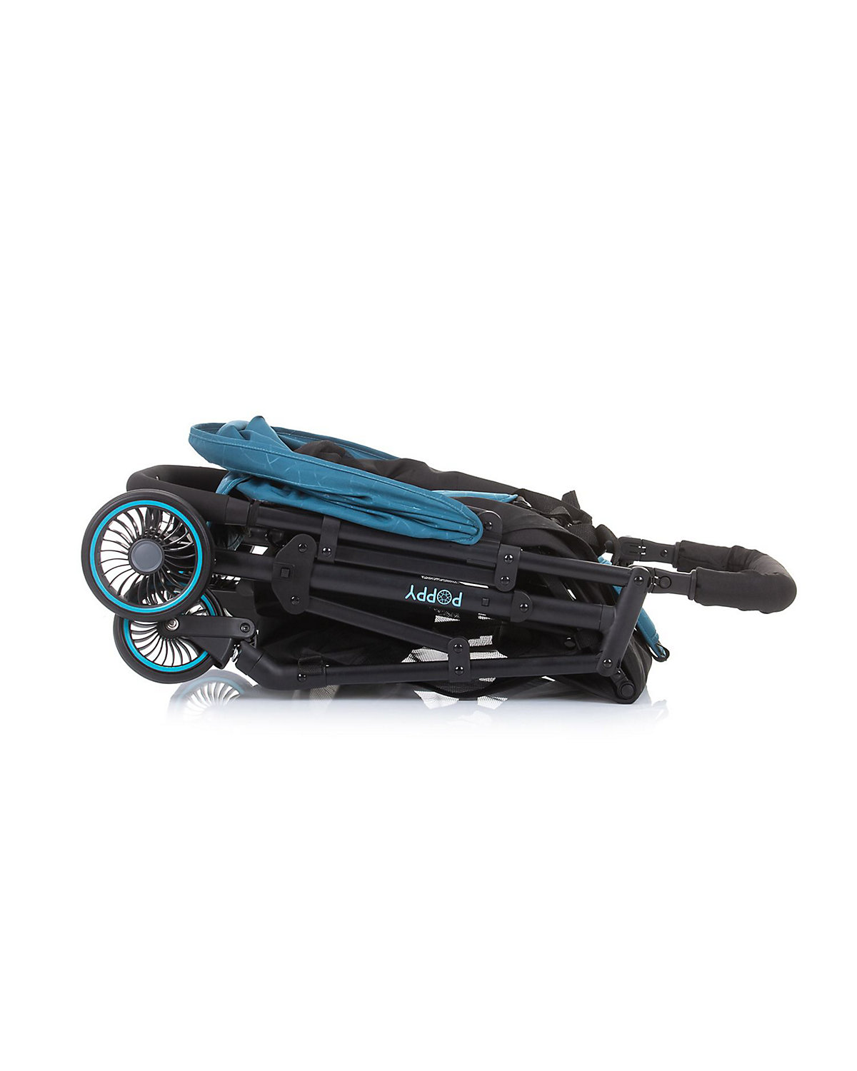 Kinderwagen, Buggy Poppy zusammenklappbar Korb Sonnendach 5-Punkt-Gurt Buggys