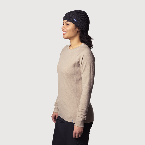 MIDLANA 340 MERINO SWEATER W Damen - Wollpullover