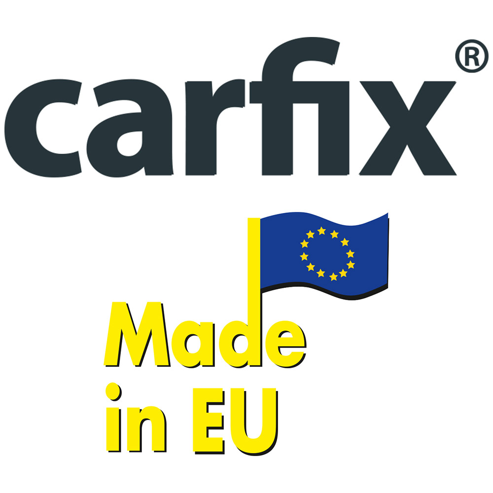 Carfix Sprühfolie, je ca. 400 ml - Rot, 6er-Set