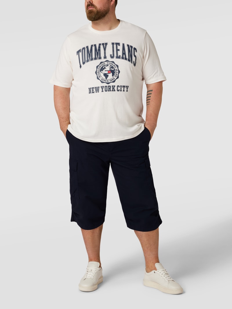 PLUS SIZE Cargoshorts im Loose Fit in marineblau