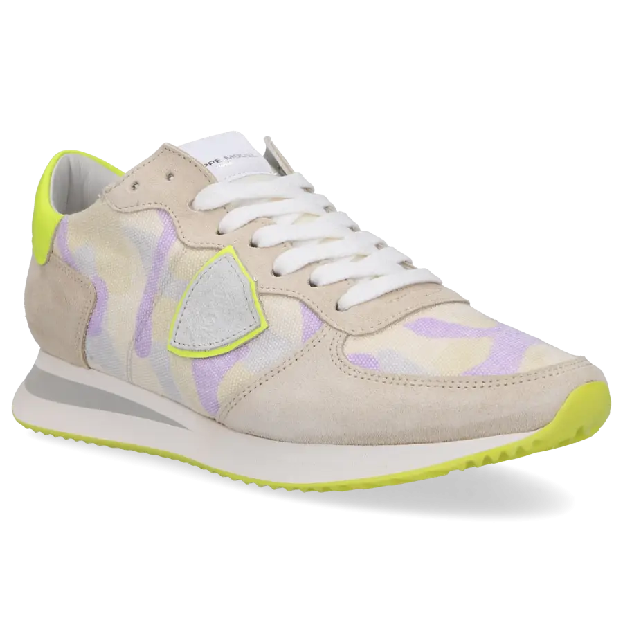 Philippe Model - Sneaker low TZLD-CN25 Veloursleder - beige
