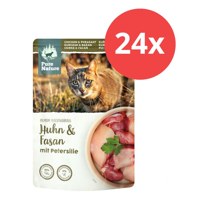 Sparpaket Pure Nature Feline 24 x 85 g zu TOP-Preisen | bitiba %