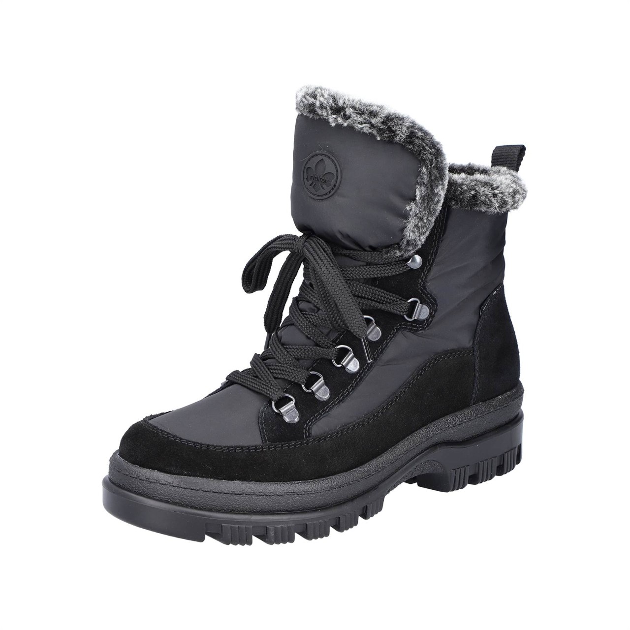 RIEKER Winterstiefel schwarz