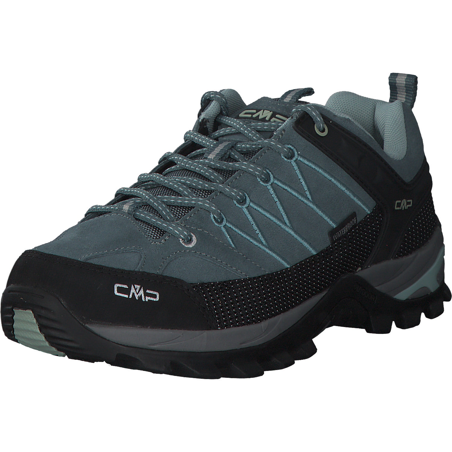 CMP Rigel Low 3Q13246, Trekkingschuhe, Damen, Mineral Green