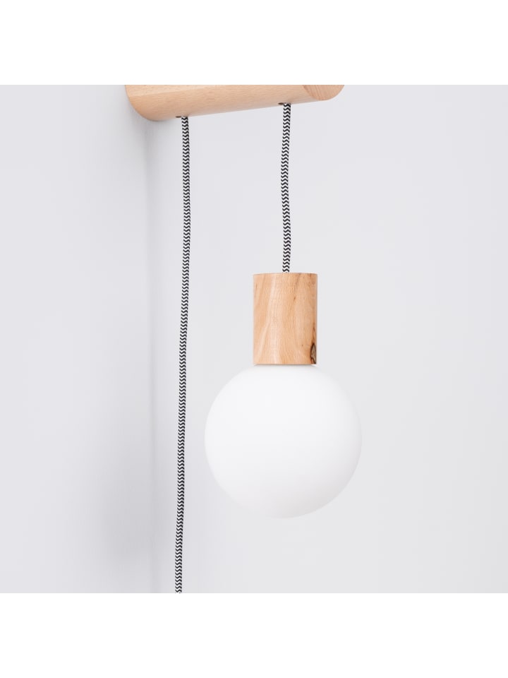Nice Lamps Wandleuchte ARCADIA  schwarz mit Schalter H 67 cm günstig kaufen onesize