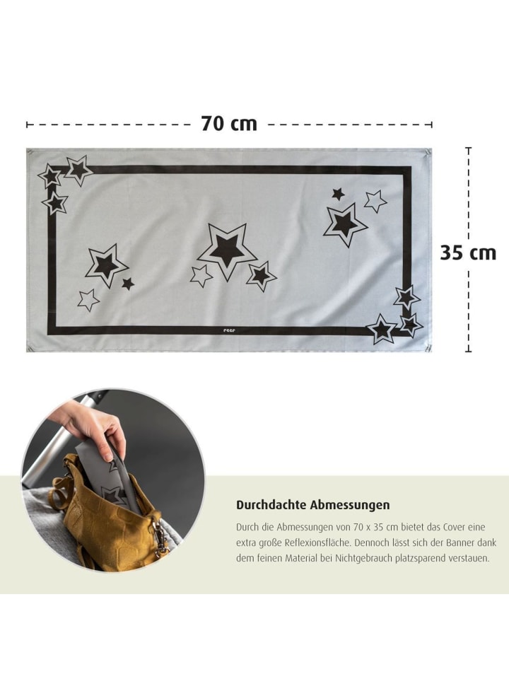Reer MyBuddyGuard Kinderwagen-Reflektor-Banner in Weiß ab 0 Monate günstig kaufen onesize