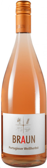 2022 Portugieser Weißherbst halbtrocken 1,0 L - Weingut Armin Braun
