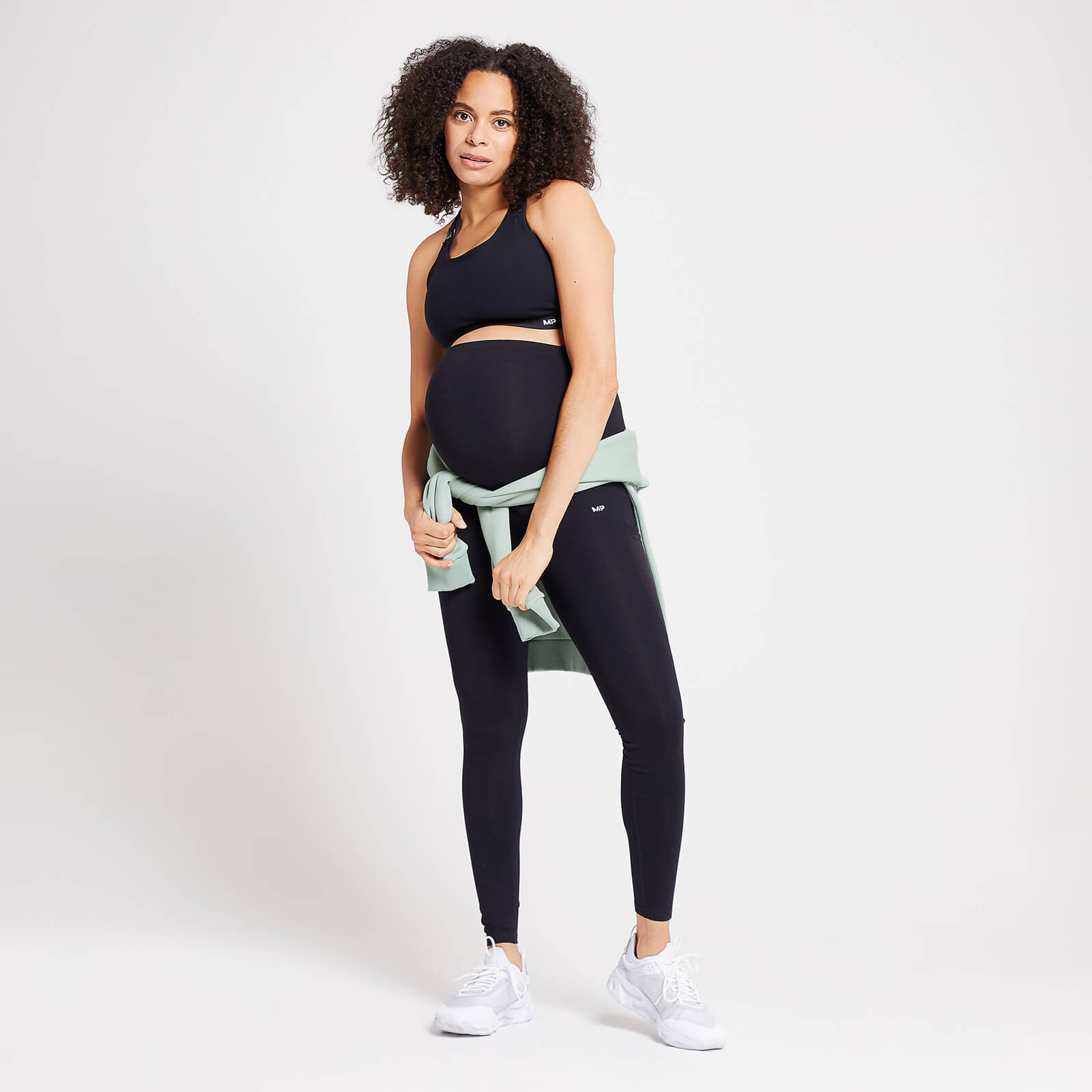 Brassière de sport de maternité/d’allaitement MP Power pour femmes – Noir