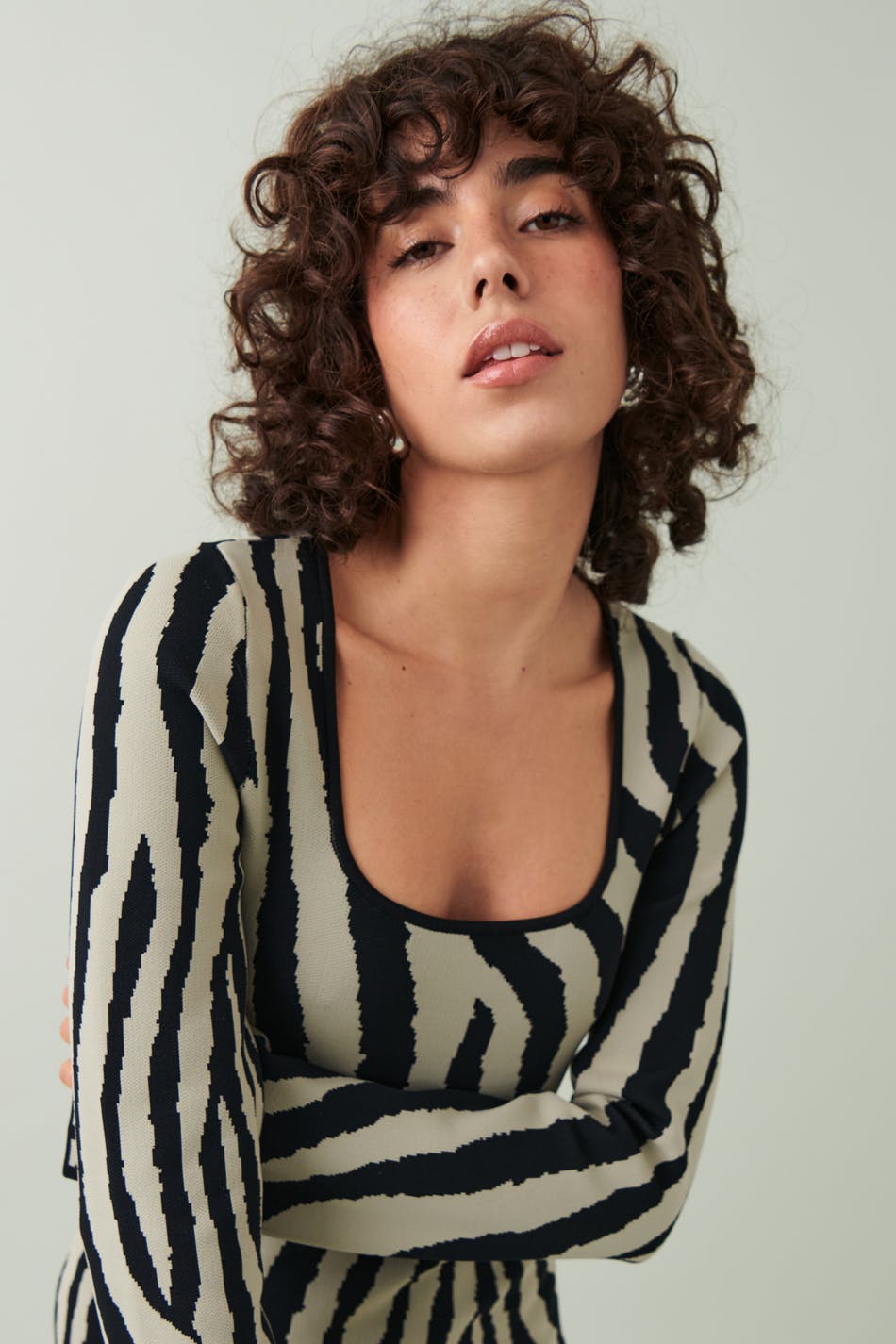 Knitted maxi dress