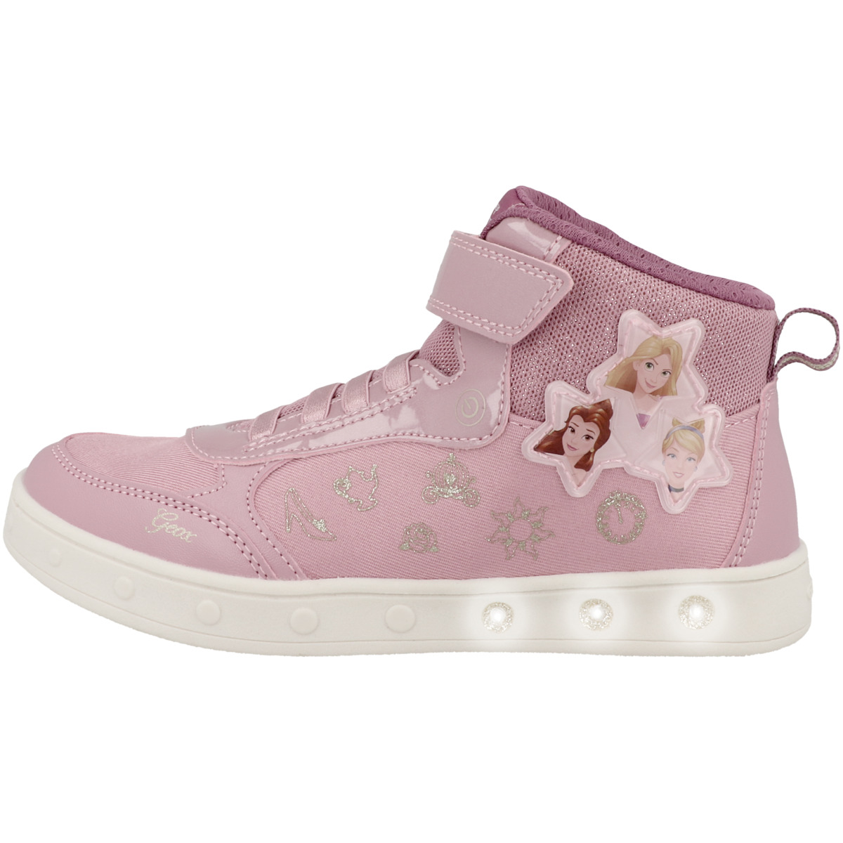 Geox J Skylin G. D Sneaker mid pink