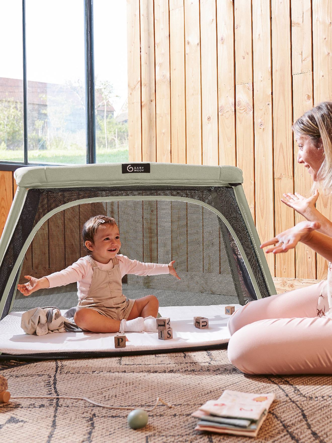 Babymoov 3-in-1 Baby Reisebett MOOV & COMFY BABYMOOV - weiß