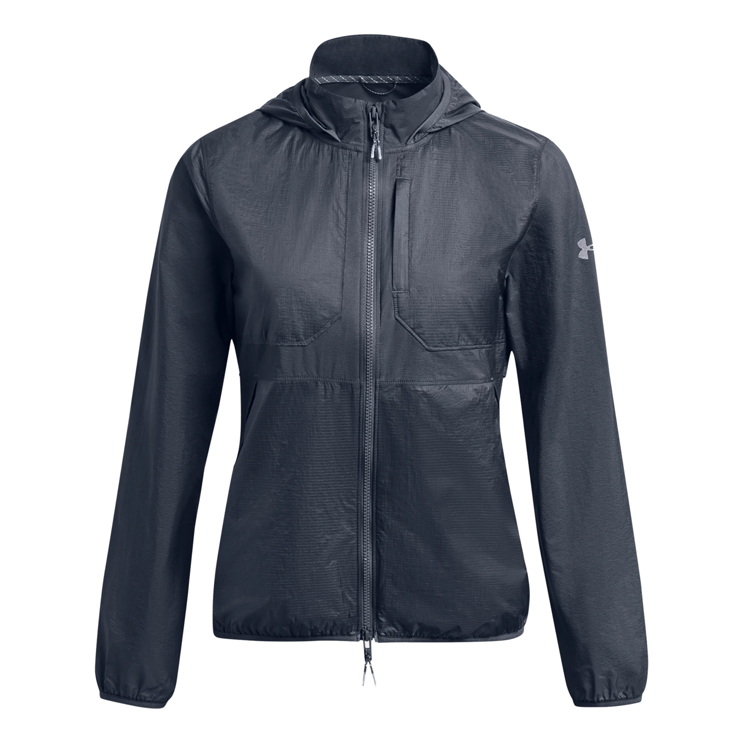 Run Trail Laufjacke Damen - Grau, Grün