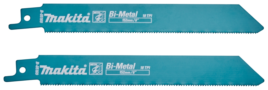 Akcesoria Makita B-05169-2 Brzeszczot do piły szablastej metalowy 132 mm
