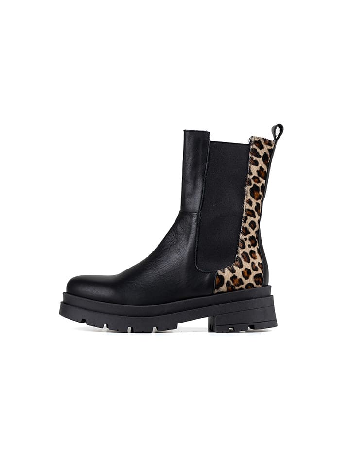 Anna Morellini Leder-Chelsea-Boots 
