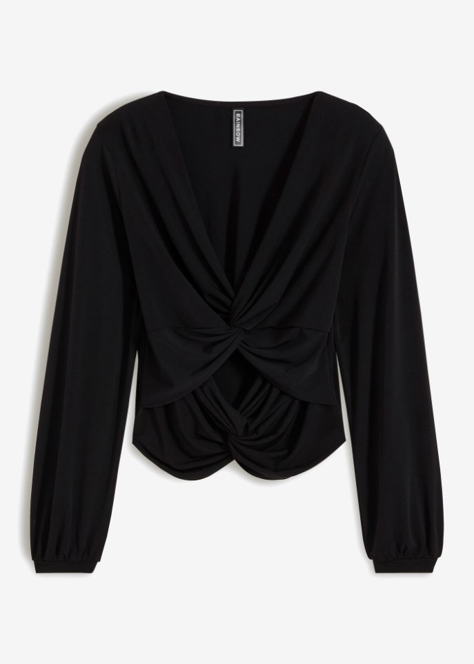 Shirt mit Cut-Out und Twist-Detail