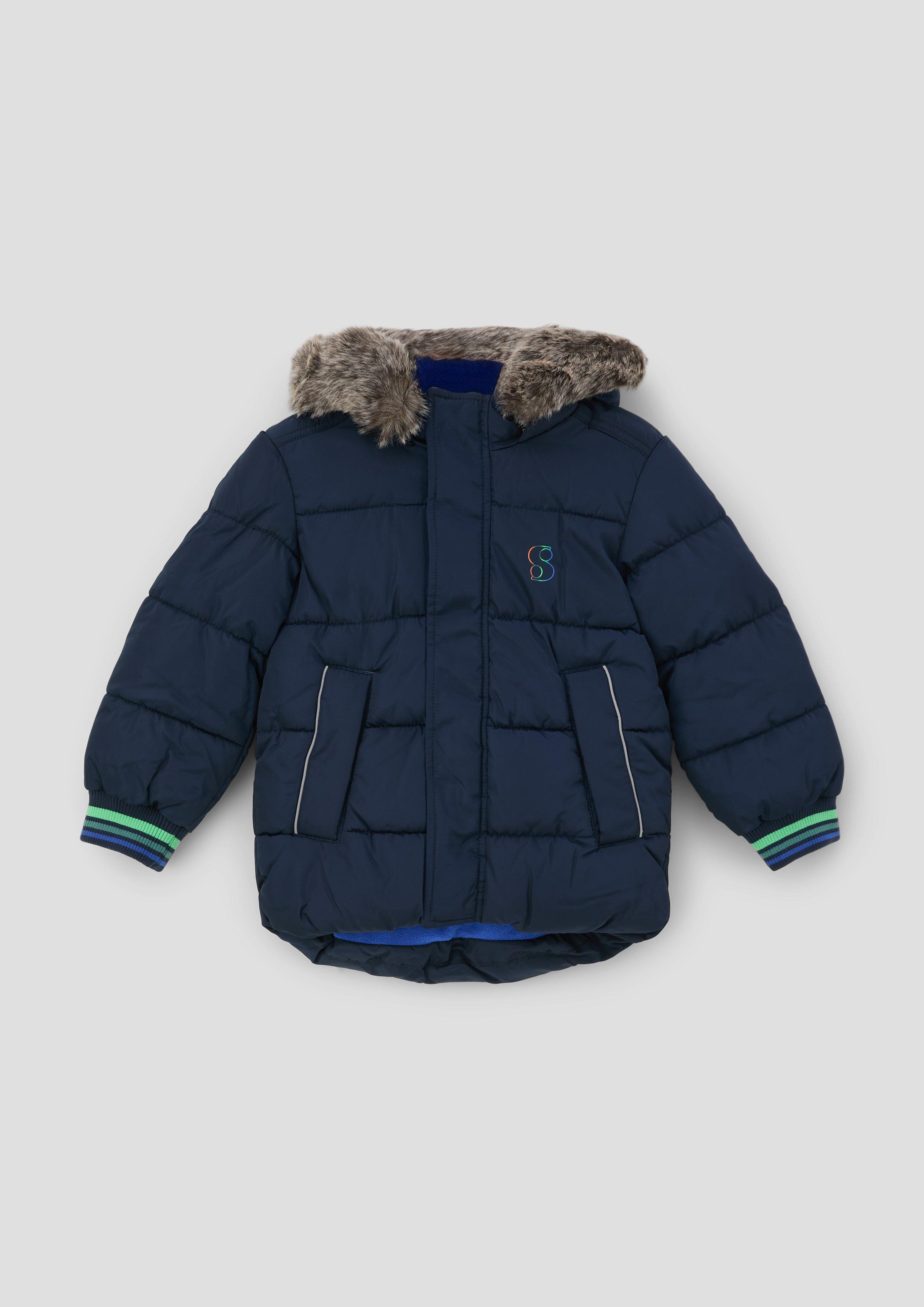Steppjacke mit abnehmbarem Kunstfell  2132275-5952