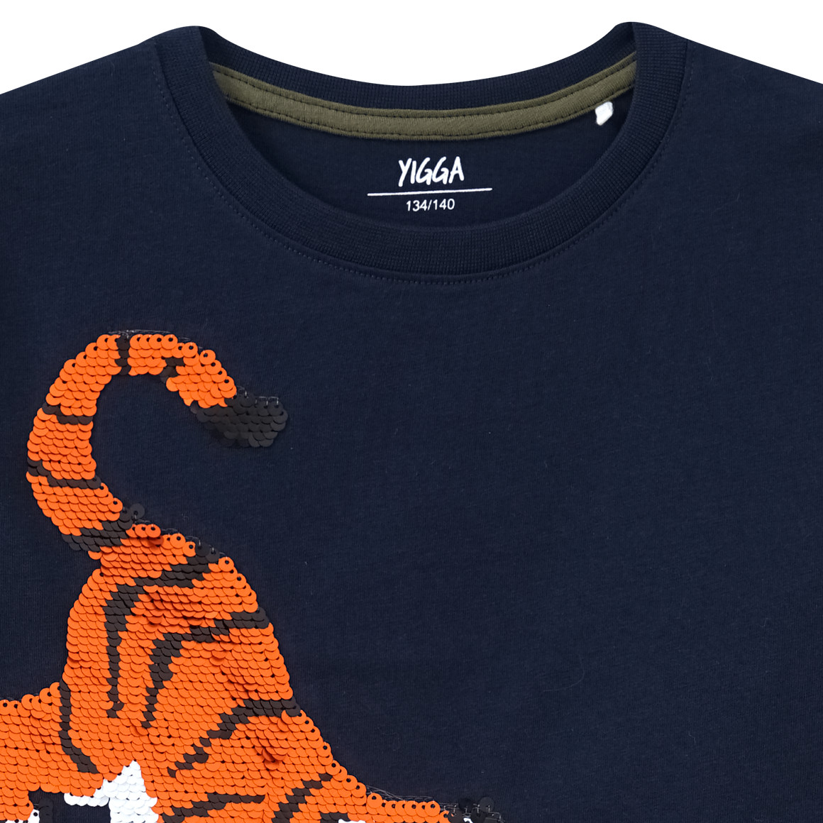 Jungen Langarmshirt mit Wendepailletten