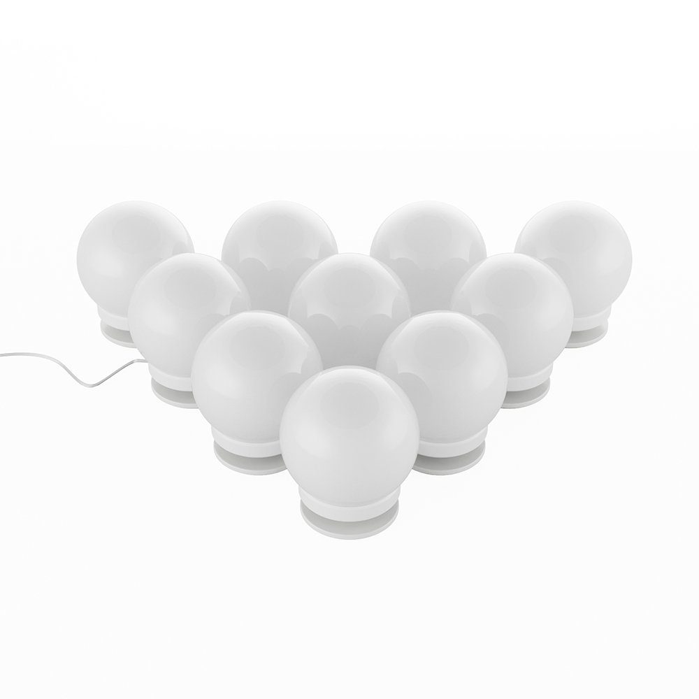 Y&D Premium Line Lichterkette LED-Beleuchtung FÜR Schminktisch Frisiertisch Lichter für Make-Up