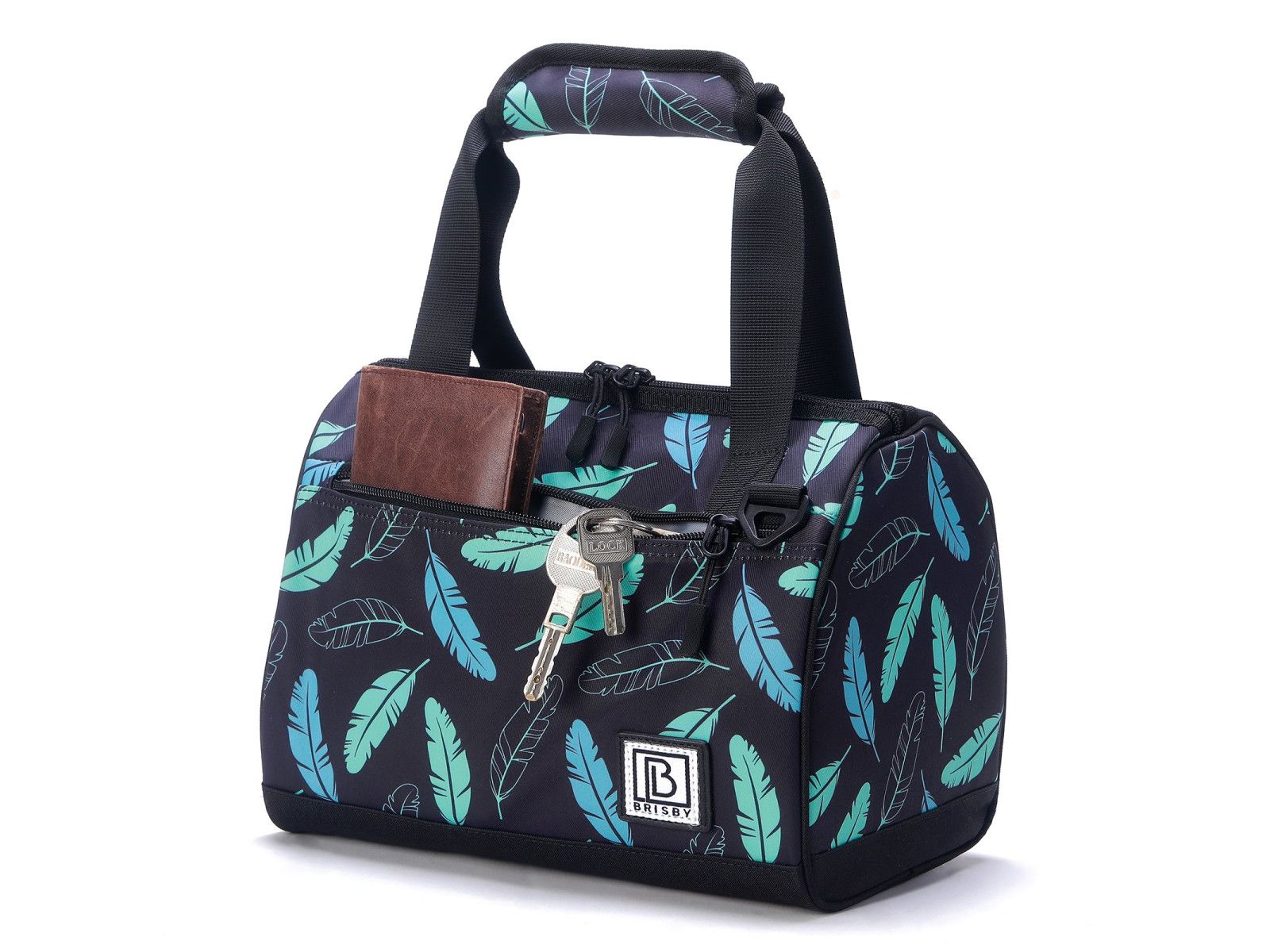 Brisby Black Feathers 10 Liter Kühltasche