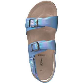s.Oliver Sandale in blau