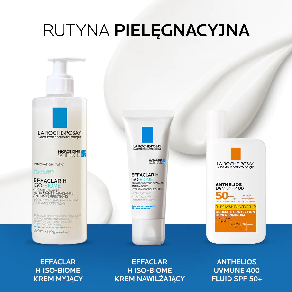 „La Roche-Posay Effaclar H Iso-Biome“ drėkinamasis kremas