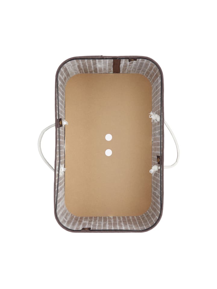 relaxdays Wäschekorb in Braun - (B)55 x (H)63 x (T)35 cm günstig kaufen onesize