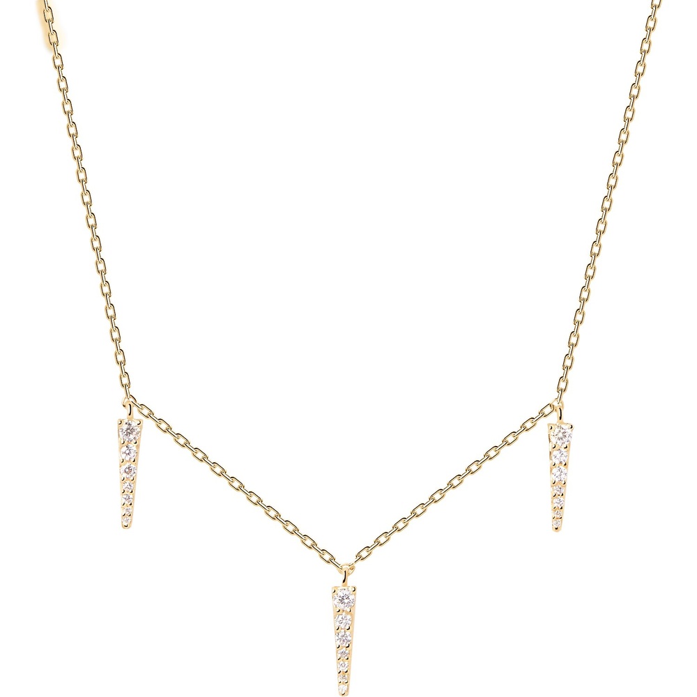 P D Paola Chaînette 925 Argent collier