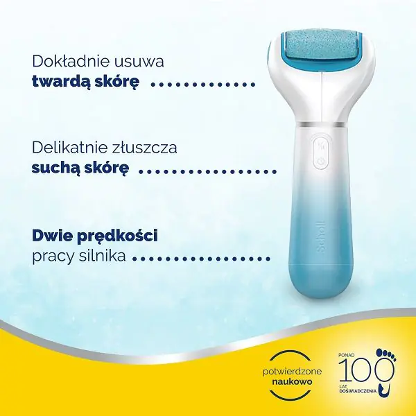 Scholl Velvet Smooth elektronisk fodfil