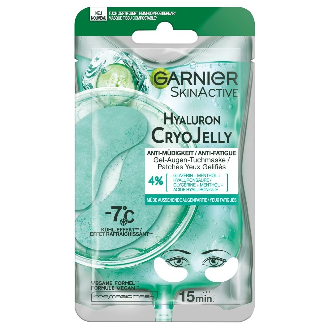 Hyaluron Cryo Jelly Anti-Müdigkeit Gel-Augen-Tuchmaske