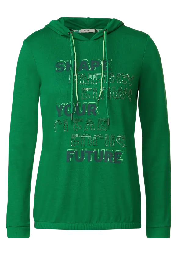 CECIL Wording Kapuzenshirt