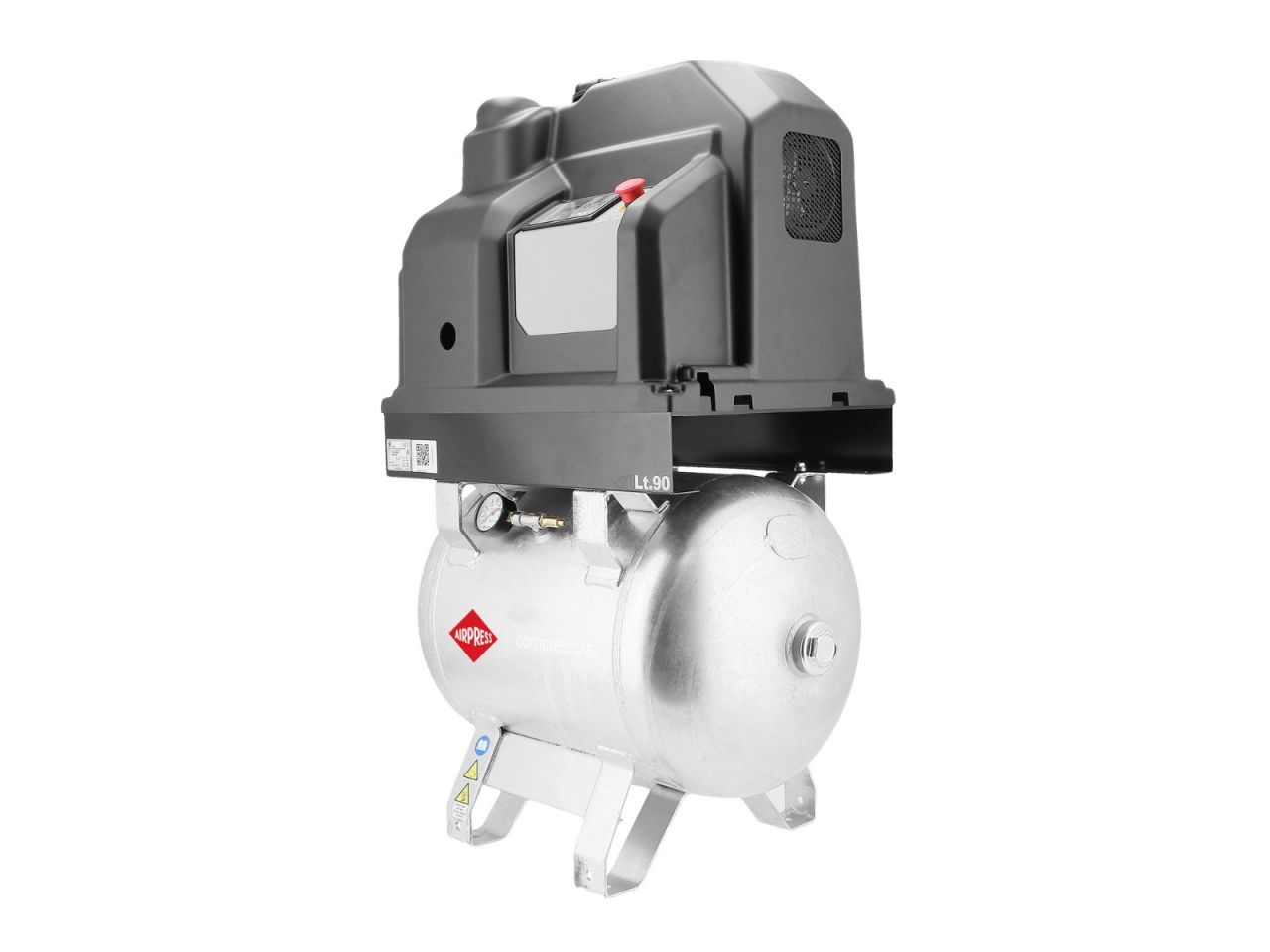 Airpress 360903-CG Vijčani kompresor APS 3 Combi Compact 10 bara 3,0 KS/2,2 kW 261 l/min 90 l pocinčani