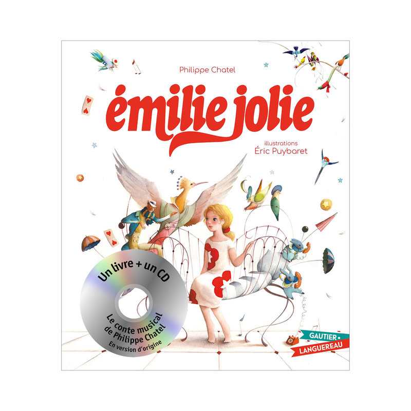 Livre-CD Emilie Jolie - Gautier Languereau
