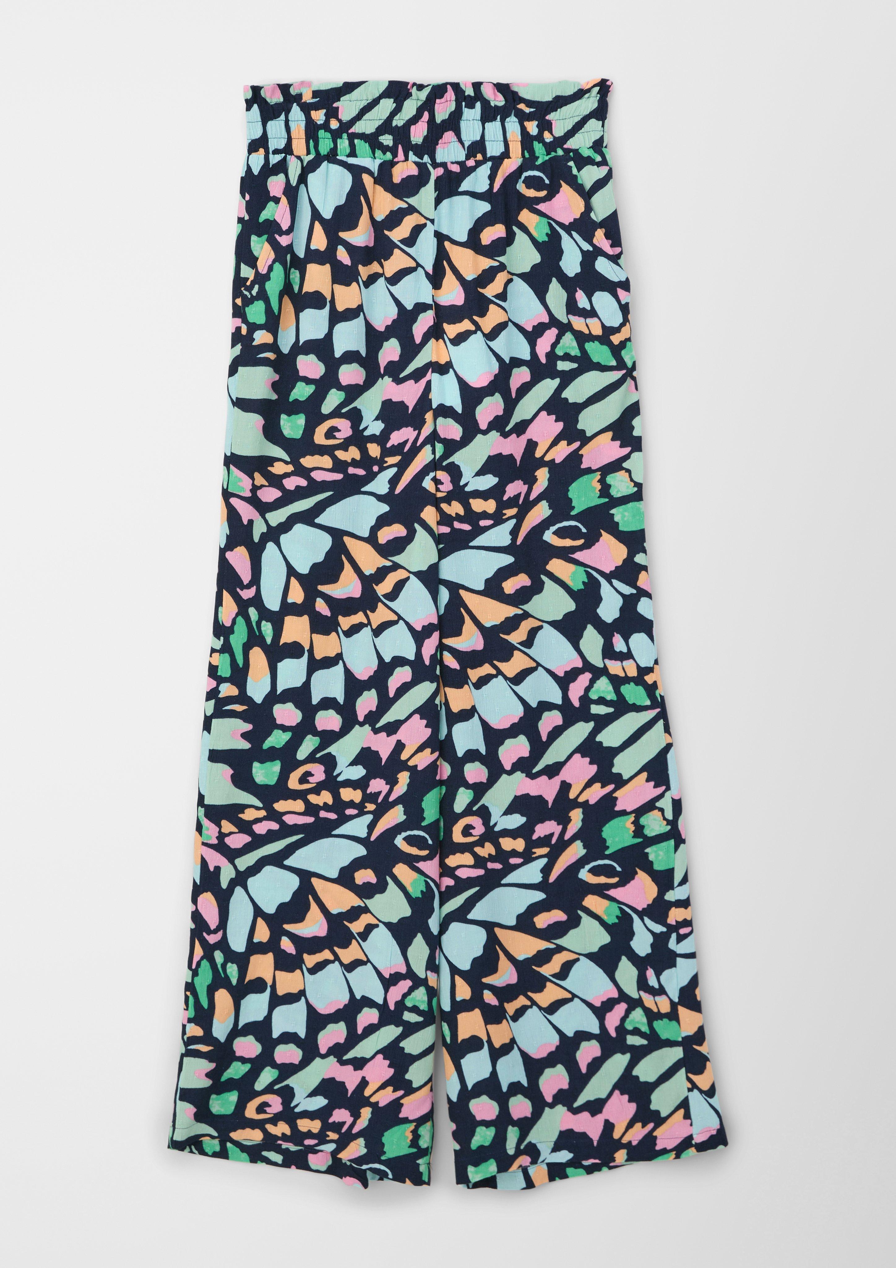 Regular: Hose mit Allover-Print  2130453-59A1