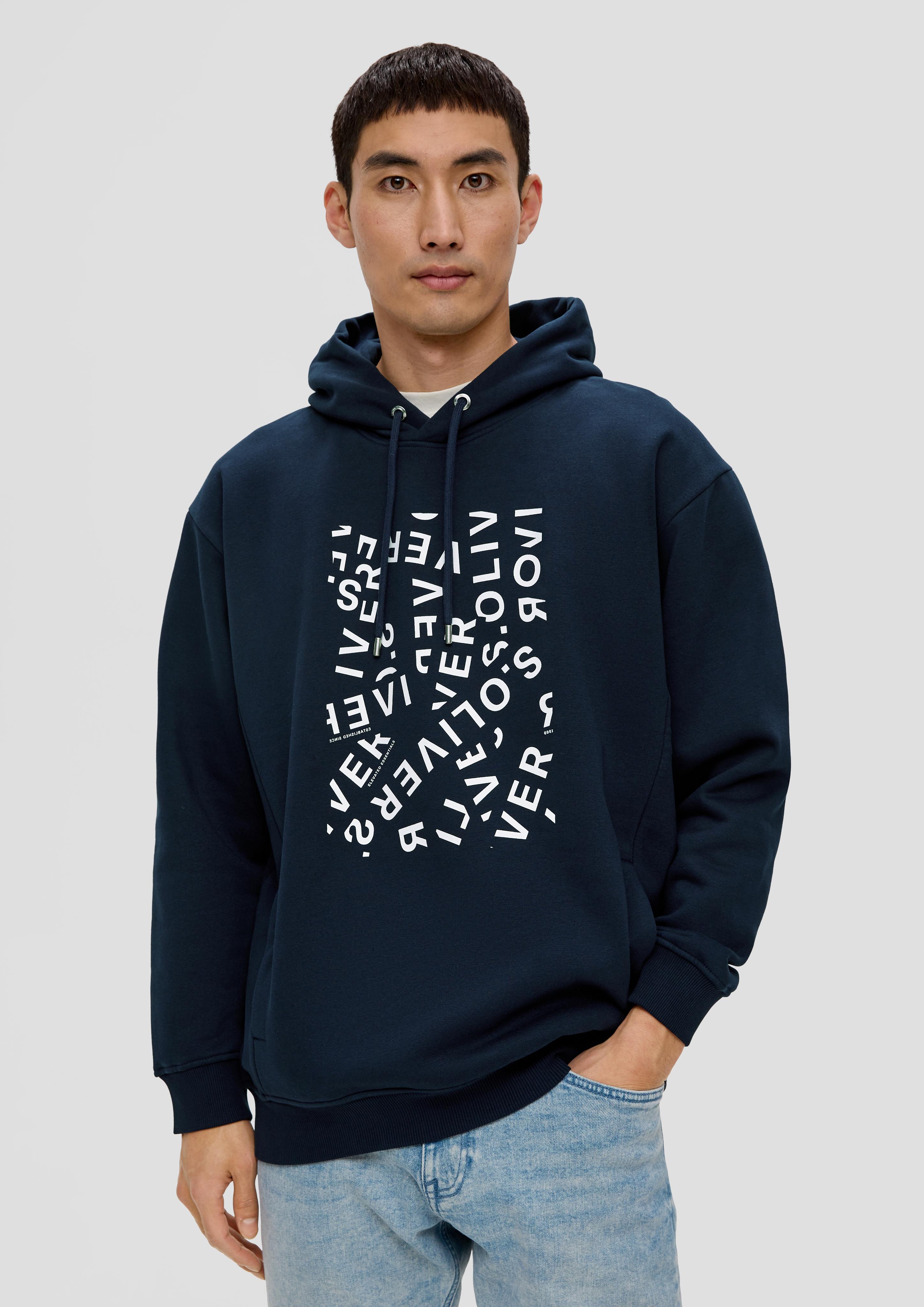 Kapuzensweater mit Frontprint  2138658-59D3